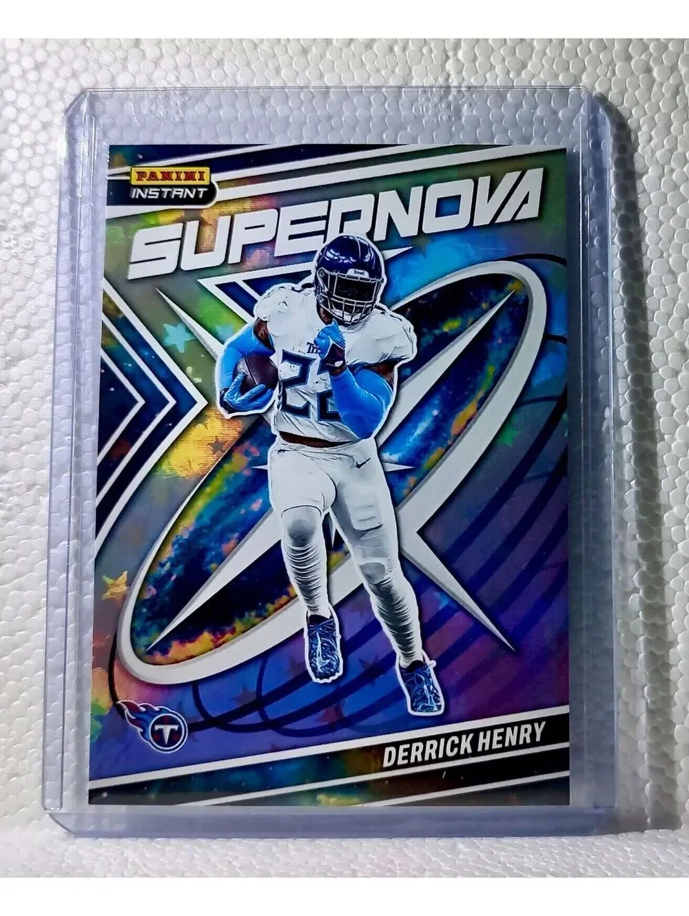 Derrick Henry 2023 Panini NFL #10 Supernova Football Card Tennessee Titans 1/481